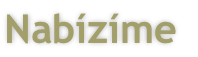 Nabízíme
